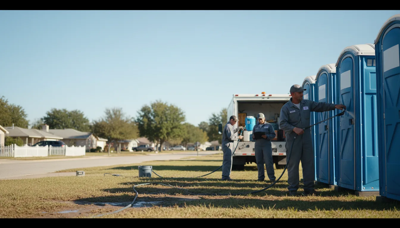 Long-Term Portable Toilet Rental in Barryton, MI near me